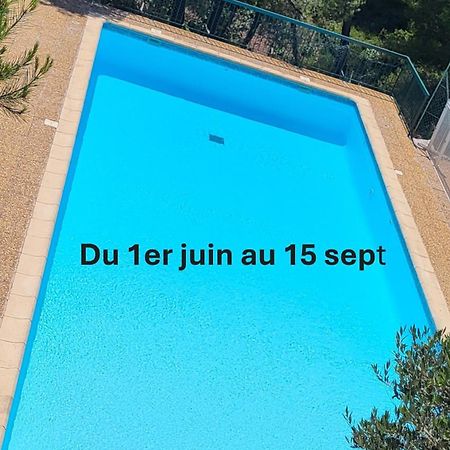 Appartement En Residence Avec Piscine Bandol Exterior foto
